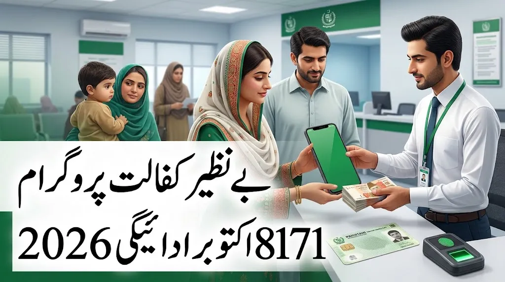 BISP 8171 Payment October 2026 Check By CNIC